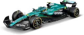 Aston Martin AMR25 F1 2025 #14 Fernando Alonso mit Hardcase Burago 1:24